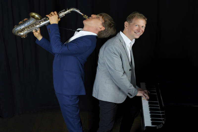 Saxophonist München buchen mit Pianist